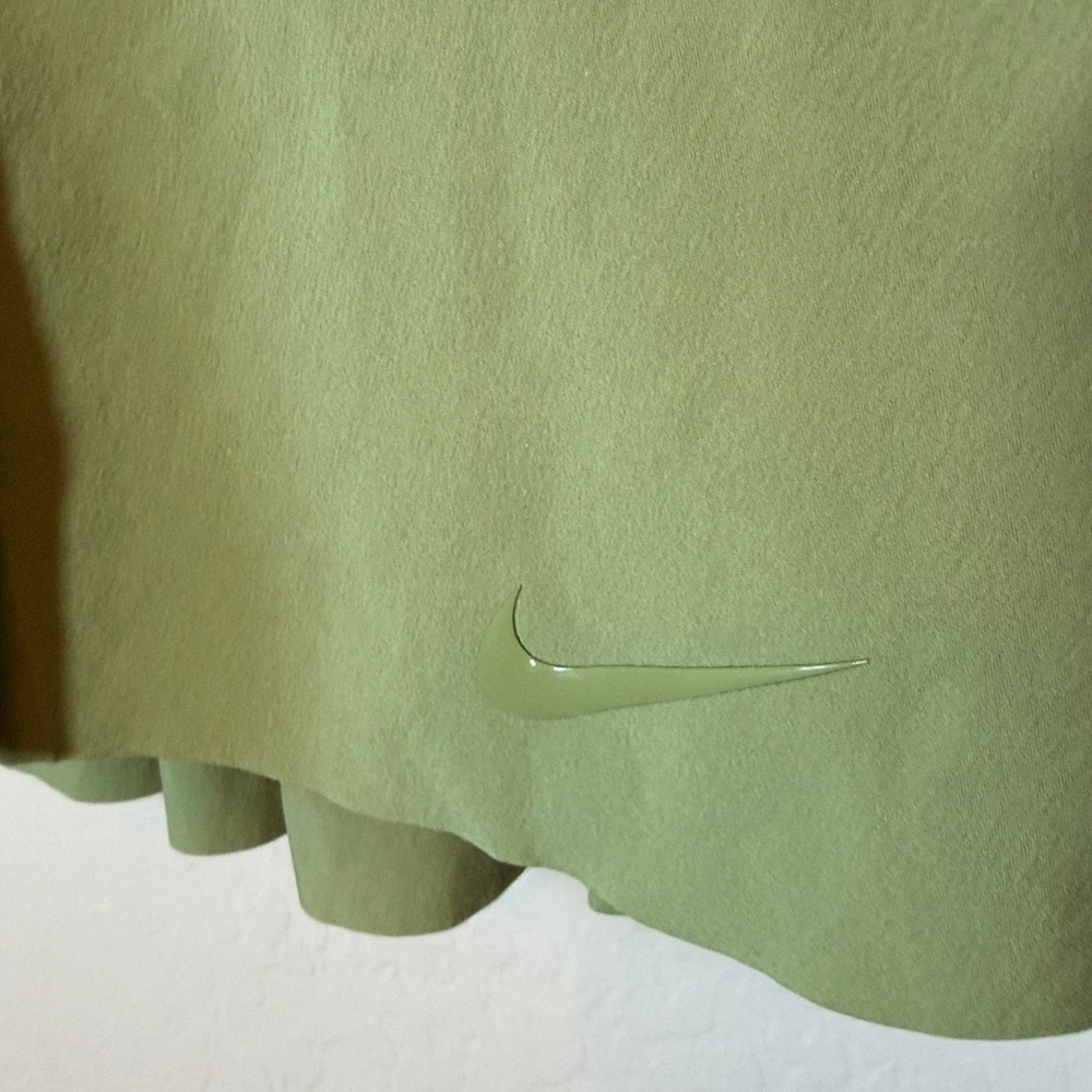 Nike Dri-Fit Women’s Golf Skirt Athletic Skort NWT 1X Pocket Alligator Green - Picture 5 of 6
